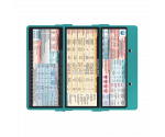 WhiteCoat Clipboard® Trifold - Teal Anesthesia Edition