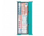 WhiteCoat Clipboard® Trifold - Teal Anesthesia Edition
