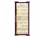 WhiteCoat Clipboard® Trifold - Wine Anesthesia Edition