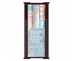 WhiteCoat Clipboard® Trifold - Wine Anesthesia Edition