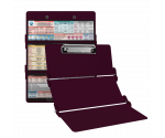 WhiteCoat Clipboard® Trifold - Wine Anesthesia Edition