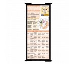 WhiteCoat Clipboard® Trifold - Blackout Cardiology Edition