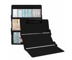 WhiteCoat Clipboard® Trifold - Blackout Cardiology Edition