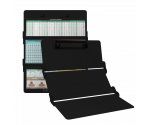 WhiteCoat Clipboard® Trifold - Blackout Lactation Consultant Edition