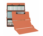 WhiteCoat Clipboard® Trifold - Coral Lactation Consultant Edition