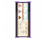 WhiteCoat Clipboard® Trifold - Lilac Lactation Consultant Edition
