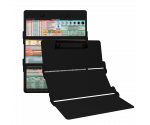 WhiteCoat Clipboard® Trifold - Blackout Nursing Edition