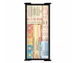 WhiteCoat Clipboard® Trifold - Blackout Nursing Edition