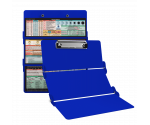 WhiteCoat Clipboard® Trifold - Blue Nursing Edition
