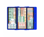 WhiteCoat Clipboard® Trifold - Blue Nursing Edition