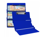 WhiteCoat Clipboard® Trifold - Blue Nursing Edition