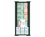 WhiteCoat Clipboard® Trifold - Green Nursing Edition