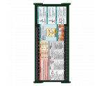 WhiteCoat Clipboard® Trifold - Green Nursing Edition