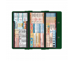 WhiteCoat Clipboard® Trifold - Green Nursing Edition