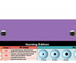 WhiteCoat Clipboard® Trifold - Lilac Nursing Edition