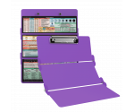 WhiteCoat Clipboard® Trifold - Lilac Nursing Edition