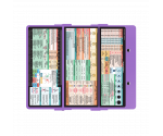 WhiteCoat Clipboard® Trifold - Lilac Nursing Edition