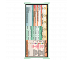 WhiteCoat Clipboard® Trifold - Mint Nursing Edition