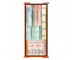 WhiteCoat Clipboard® Trifold - Orange Nursing Edition