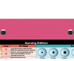WhiteCoat Clipboard® Trifold - Pink Nursing Edition