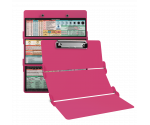 WhiteCoat Clipboard® Trifold - Pink Nursing Edition
