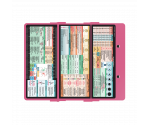 WhiteCoat Clipboard® Trifold - Pink Nursing Edition