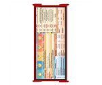WhiteCoat Clipboard® Trifold - Red Nursing Edition
