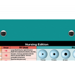 WhiteCoat Clipboard® Trifold - Teal Nursing Edition