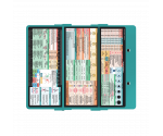 WhiteCoat Clipboard® Trifold - Teal Nursing Edition