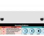 WhiteCoat Clipboard® Trifold - White Nursing Edition