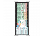 WhiteCoat Clipboard® Trifold - White Nursing Edition