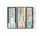 WhiteCoat Clipboard® Trifold - White Nursing Edition