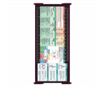 WhiteCoat Clipboard® Trifold - Wine Nursing Edition