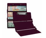 WhiteCoat Clipboard® Trifold - Wine Nursing Edition