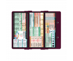 WhiteCoat Clipboard® Trifold - Wine Nursing Edition
