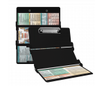WhiteCoat Clipboard® Trifold - Black Occupational Therapy Edition