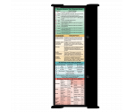 WhiteCoat Clipboard® Trifold - Blackout Occupational Therapy Edition
