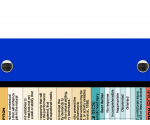 WhiteCoat Clipboard® Trifold - Blue Occupational Therapy Edition