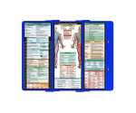 WhiteCoat Clipboard® Trifold - Blue Occupational Therapy Edition