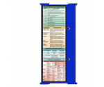WhiteCoat Clipboard® Trifold - Blue Occupational Therapy Edition