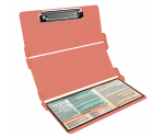 WhiteCoat Clipboard® Trifold - Coral Occupational Therapy Edition