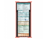 WhiteCoat Clipboard® Trifold - Coral Occupational Therapy Edition