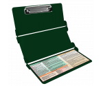WhiteCoat Clipboard® Trifold - Green Occupational Therapy Edition