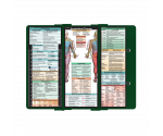 WhiteCoat Clipboard® Trifold - Green Occupational Therapy Edition