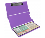 WhiteCoat Clipboard® Trifold - Lilac Occupational Therapy Edition