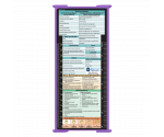 WhiteCoat Clipboard® Trifold - Lilac Occupational Therapy Edition