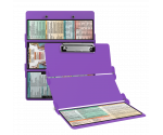 WhiteCoat Clipboard® Trifold - Lilac Occupational Therapy Edition