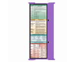 WhiteCoat Clipboard® Trifold - Lilac Occupational Therapy Edition