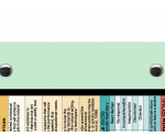 WhiteCoat Clipboard® Trifold - Mint Occupational Therapy Edition