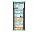 WhiteCoat Clipboard® Trifold - Mint Occupational Therapy Edition